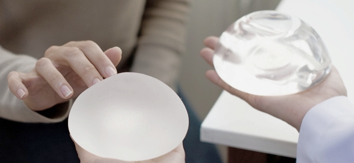 two different types of breast implants