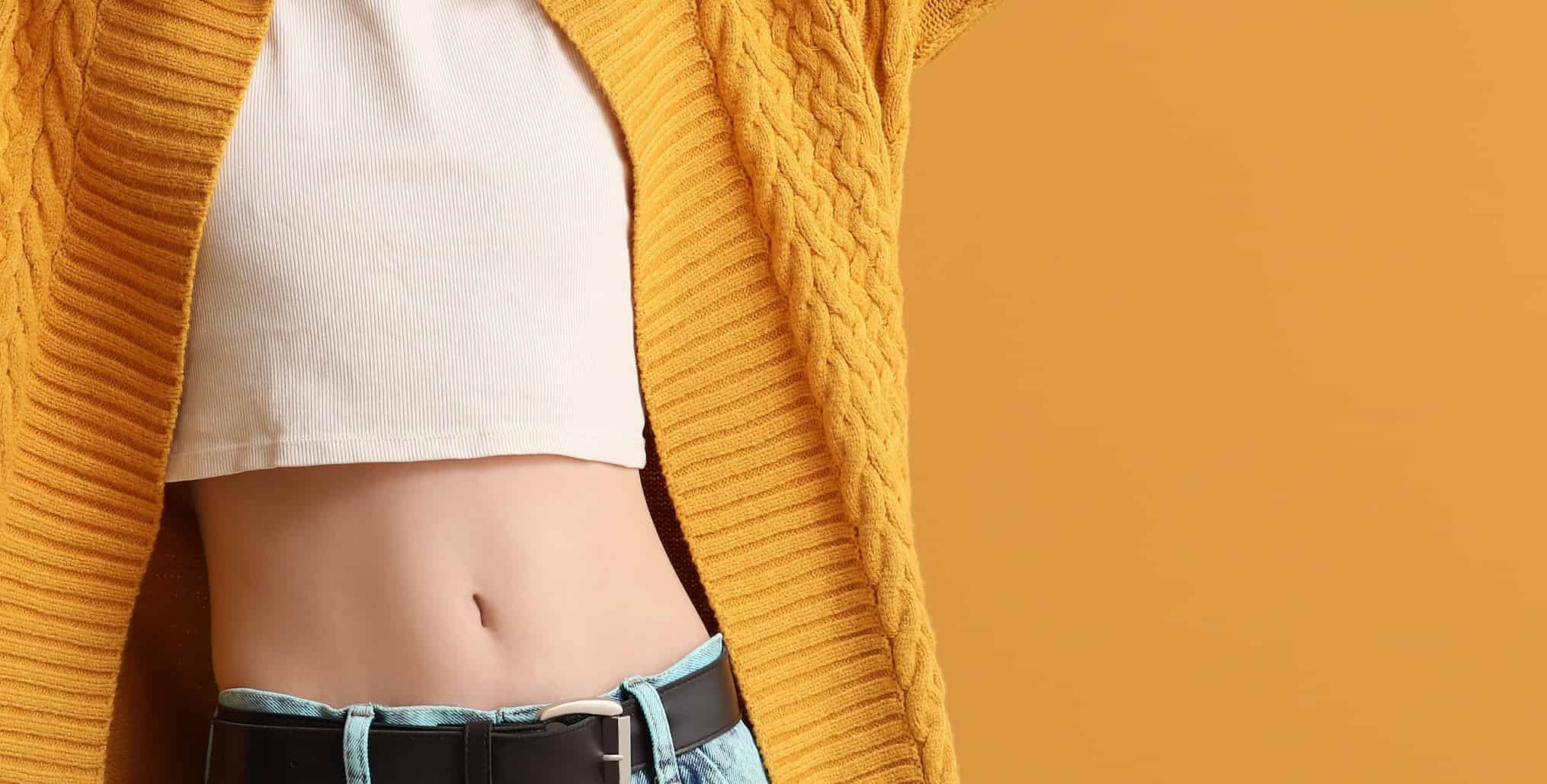 Woman's midriff