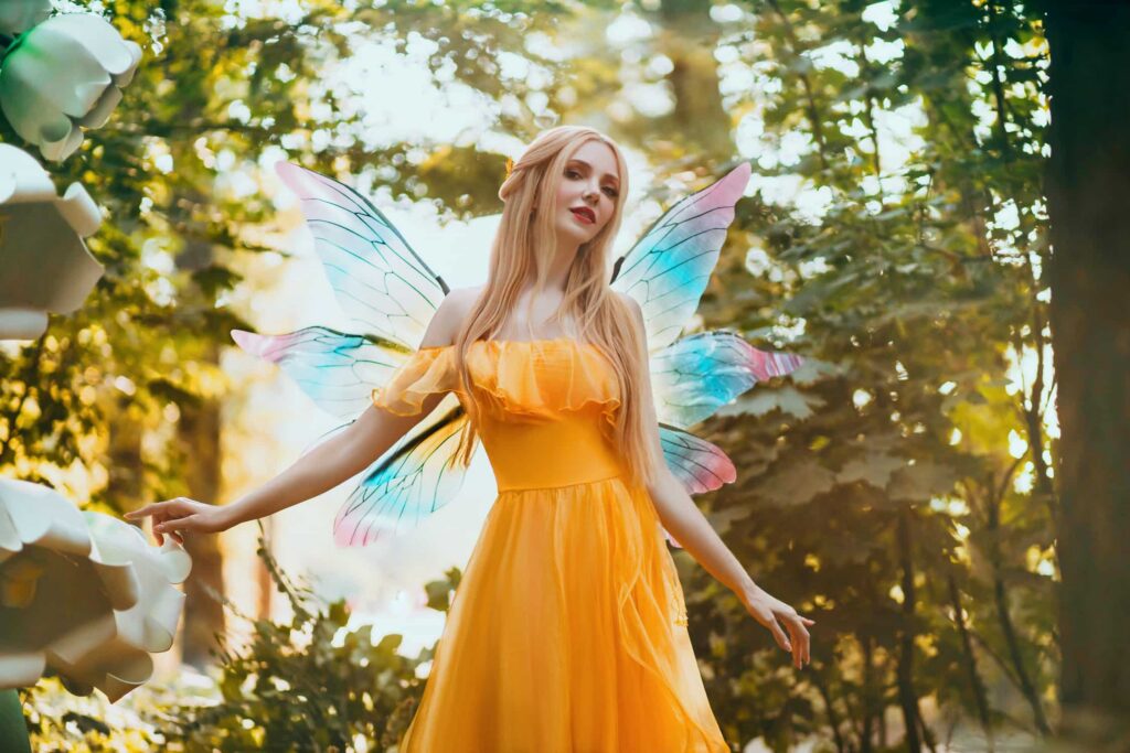 Fairy in a forest